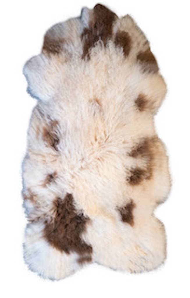 Sheepskin multicolour natural 90-100cm