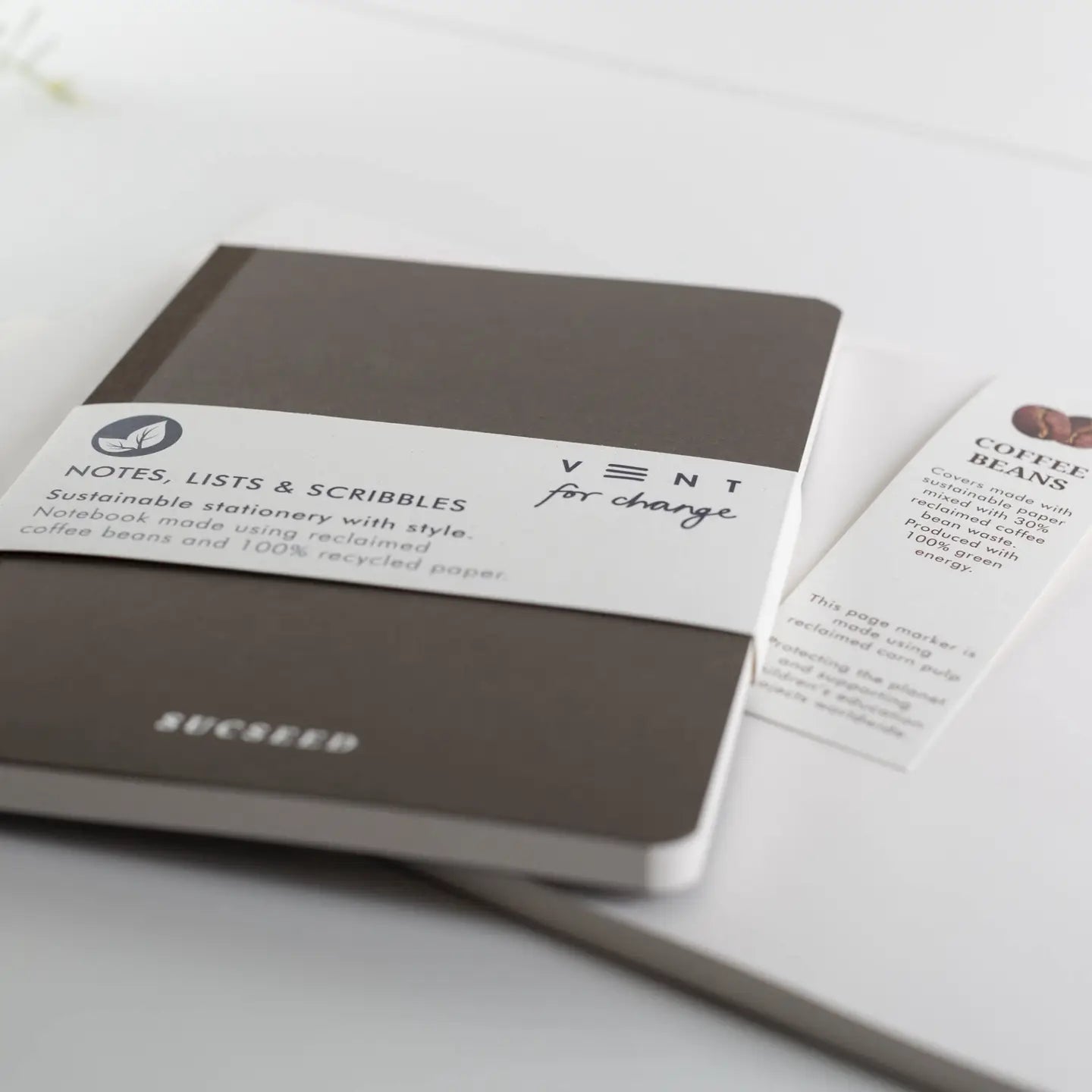 Notebook A5 Recycled - Sucseed Coffee Bean