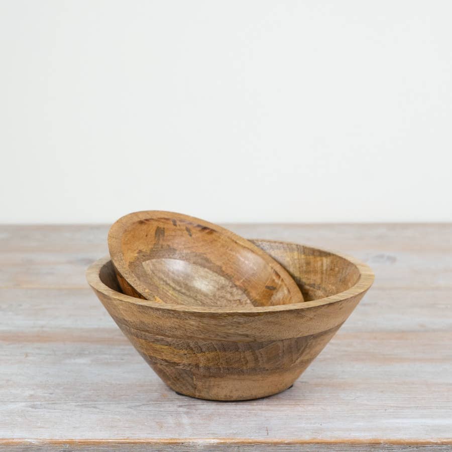 Wooden Decorative Bowl , 23cm