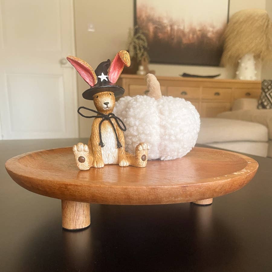 Round Tray W/Feet, 25cm