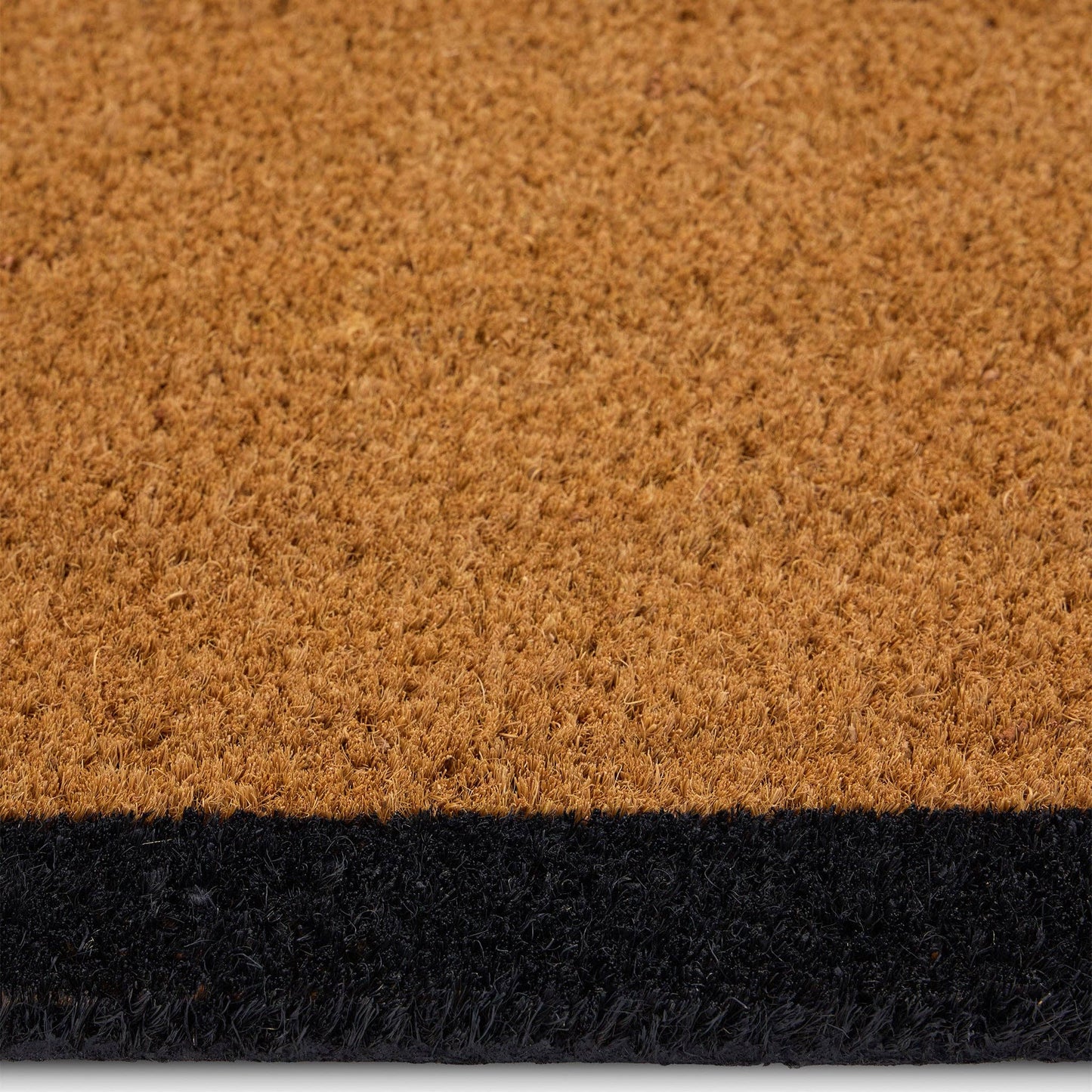 My Mat Printed Coir Border Black: 45x75