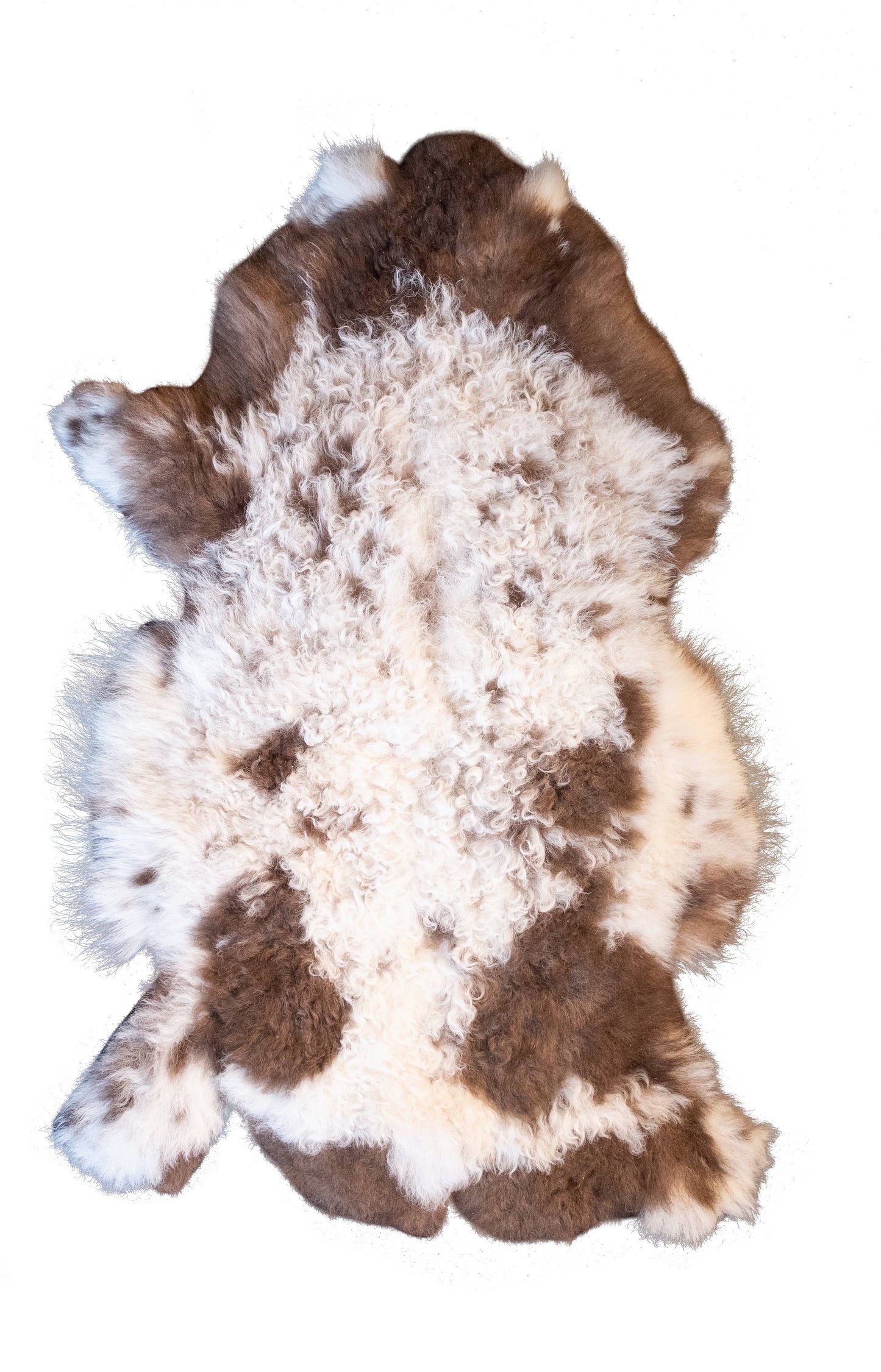Sheepskin multicolour natural 90-100cm