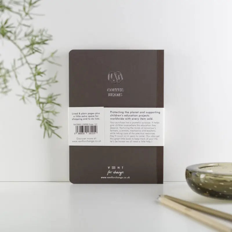 Notebook A5 Recycled - Sucseed Coffee Bean