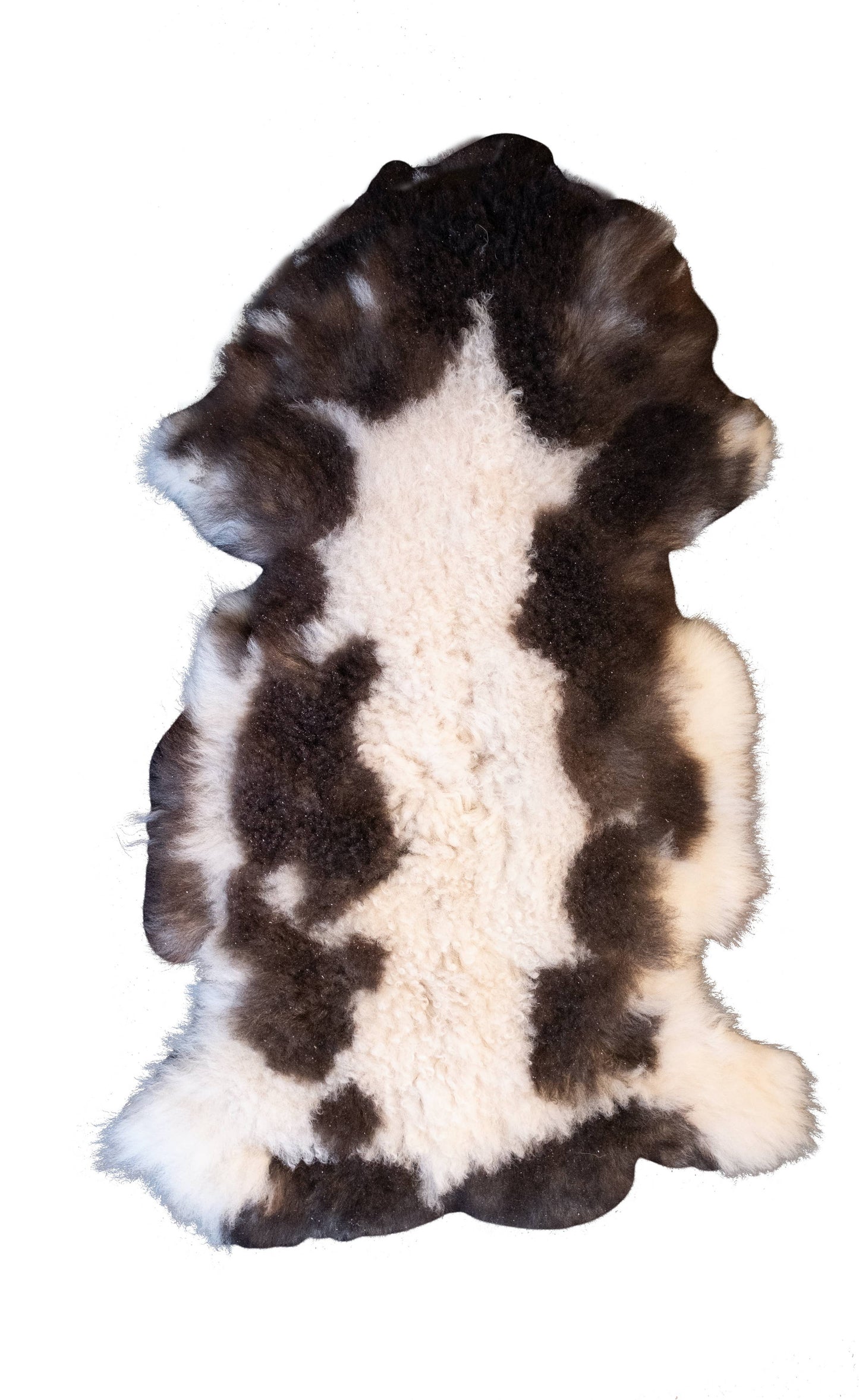 Sheepskin multicolour natural 90-100cm
