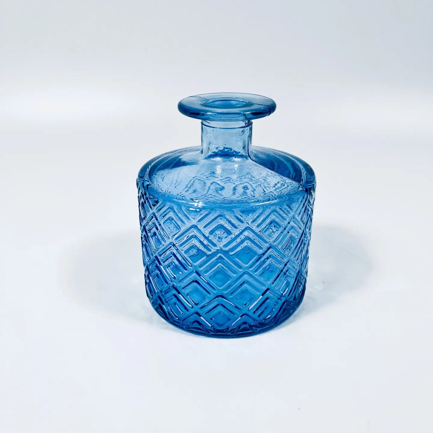 Recycled Glass Nihon Vase - 12cm - Pink