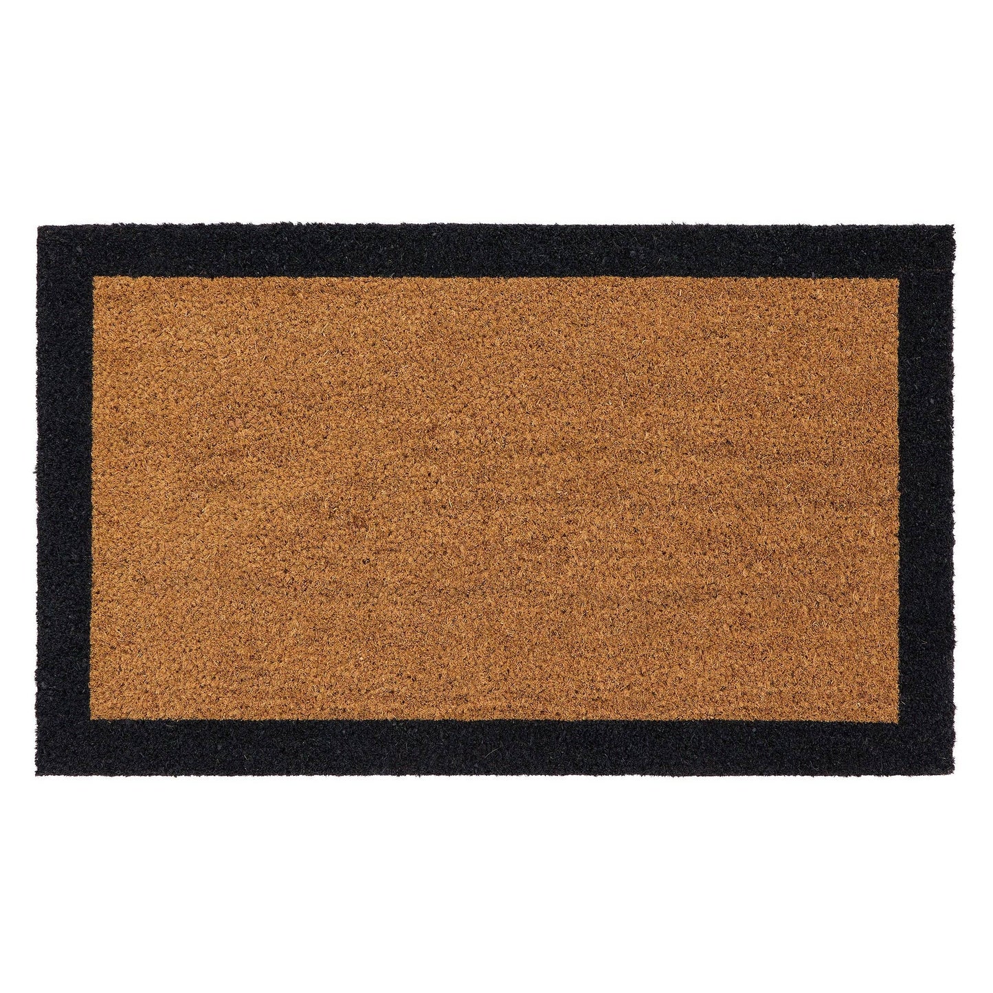 My Mat Printed Coir Border Black: 45x75