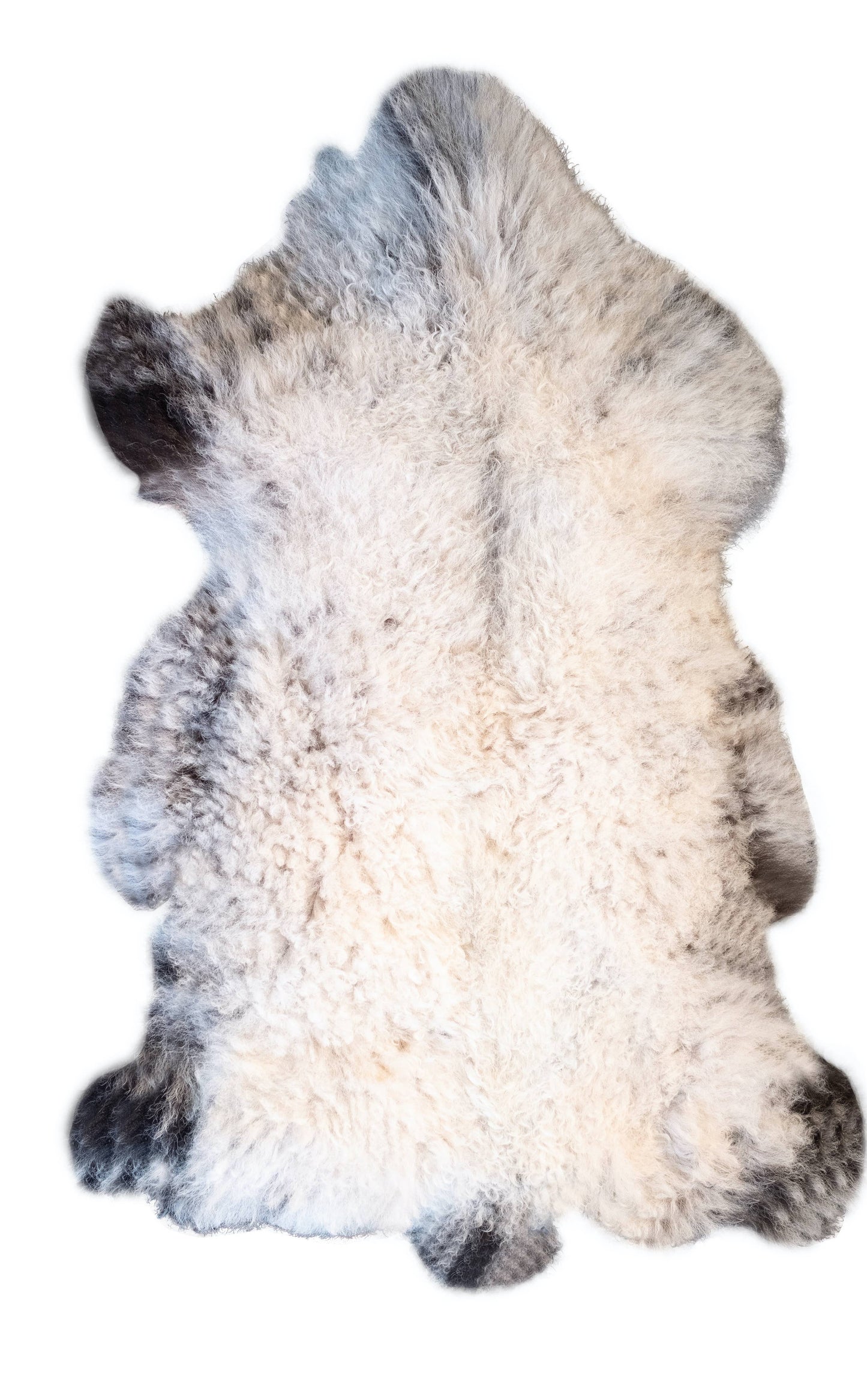 Sheepskin multicolour natural 90-100cm