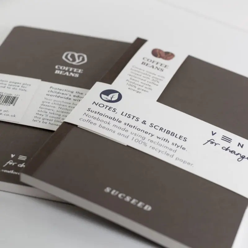 Notebook A5 Recycled - Sucseed Coffee Bean