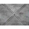 Set of 3 Galvanised Cross Banded Planters
