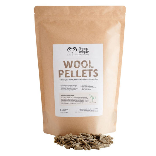 Garden Wool Pellets - Natural Fertiliser Eco, Peat-Free 3.5L