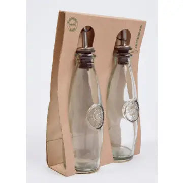 Recycled Glass Authentic Oil / Vinegar Bottle 300ml