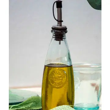 Recycled Glass Authentic Oil / Vinegar Bottle 300ml