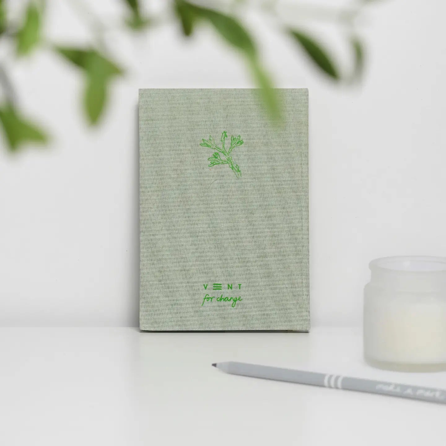 Notebook A5 Recycled Ocean Waste - Algae