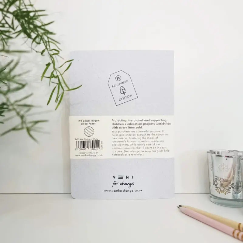 Notebook A5 Reclaim - Cotton White