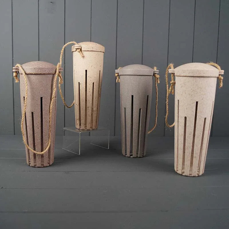 Earthy Peanut Feeder - Coffee