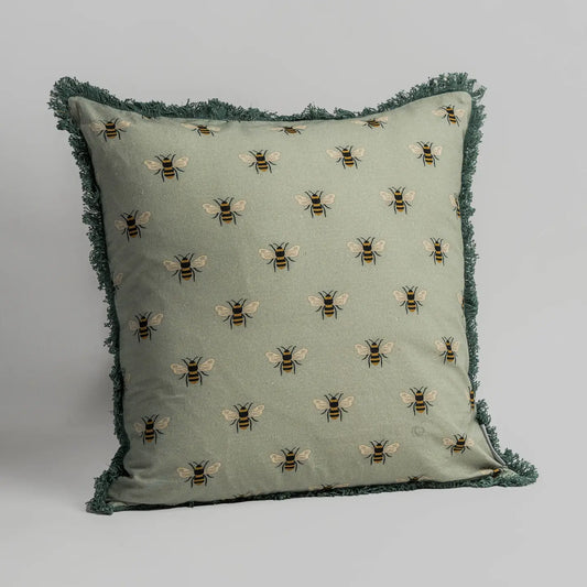 Honey Bee Cushion with Filler