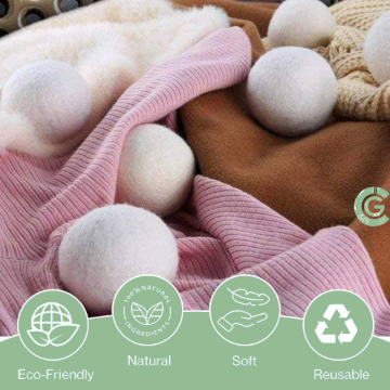 Dryer Balls Wool Dryer balls Set Of 6 + Bag
