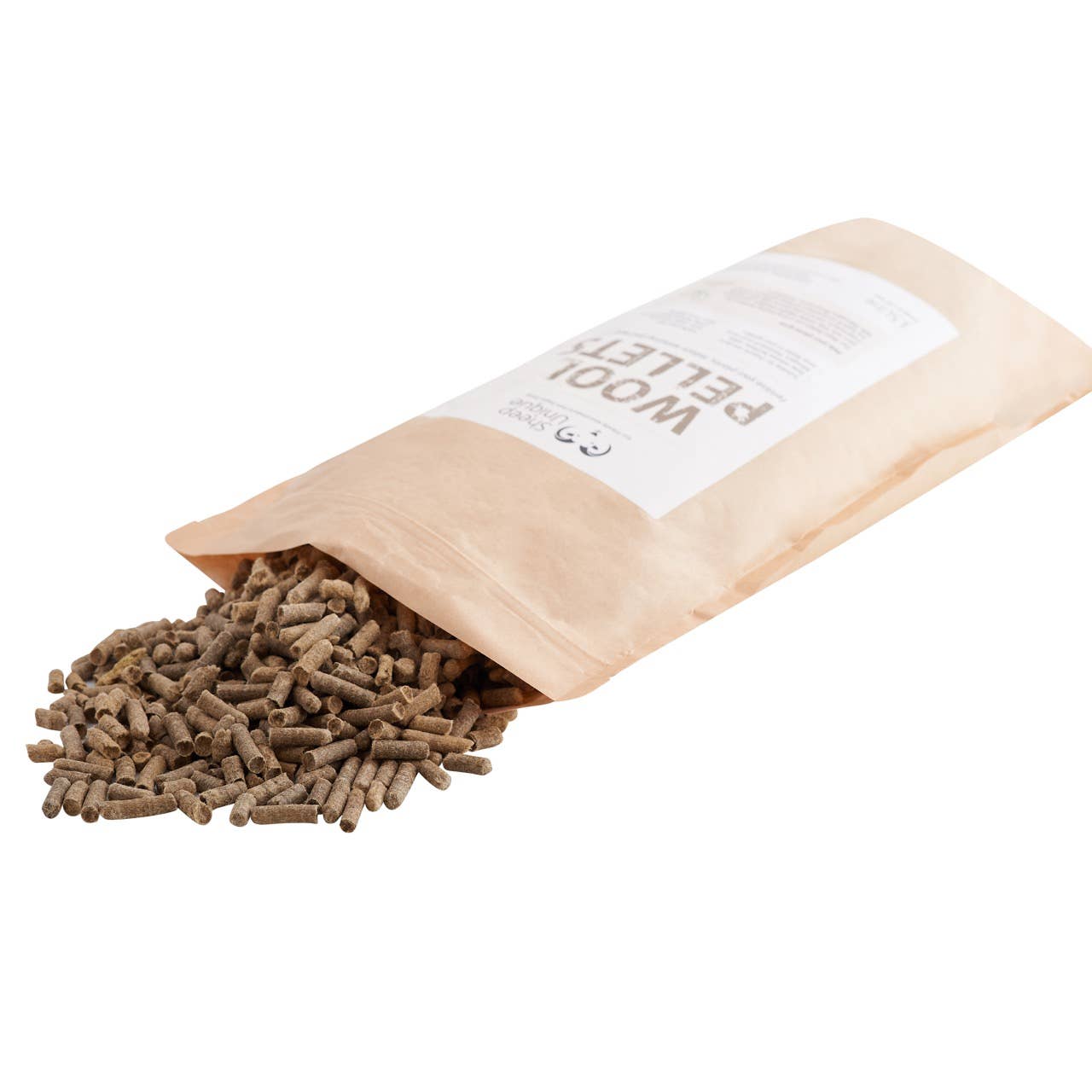 Garden Wool Pellets - Natural Fertiliser Eco, Peat-Free 3.5L