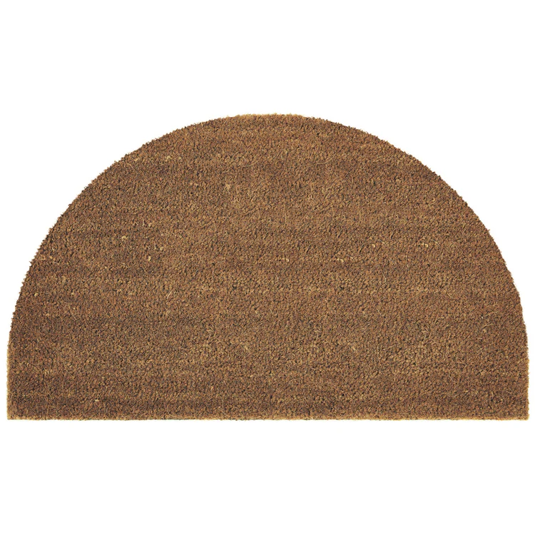 My Mat Plain Coir Half Moon: Half Moon (045x075)
