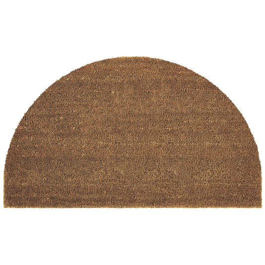 My Mat Plain Coir Half Moon: Half Moon (045x075)