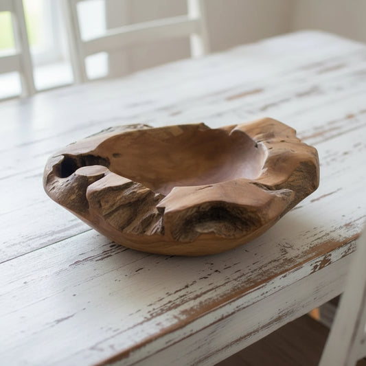 Teak Root Bowl - Medium 40cm x 40cm