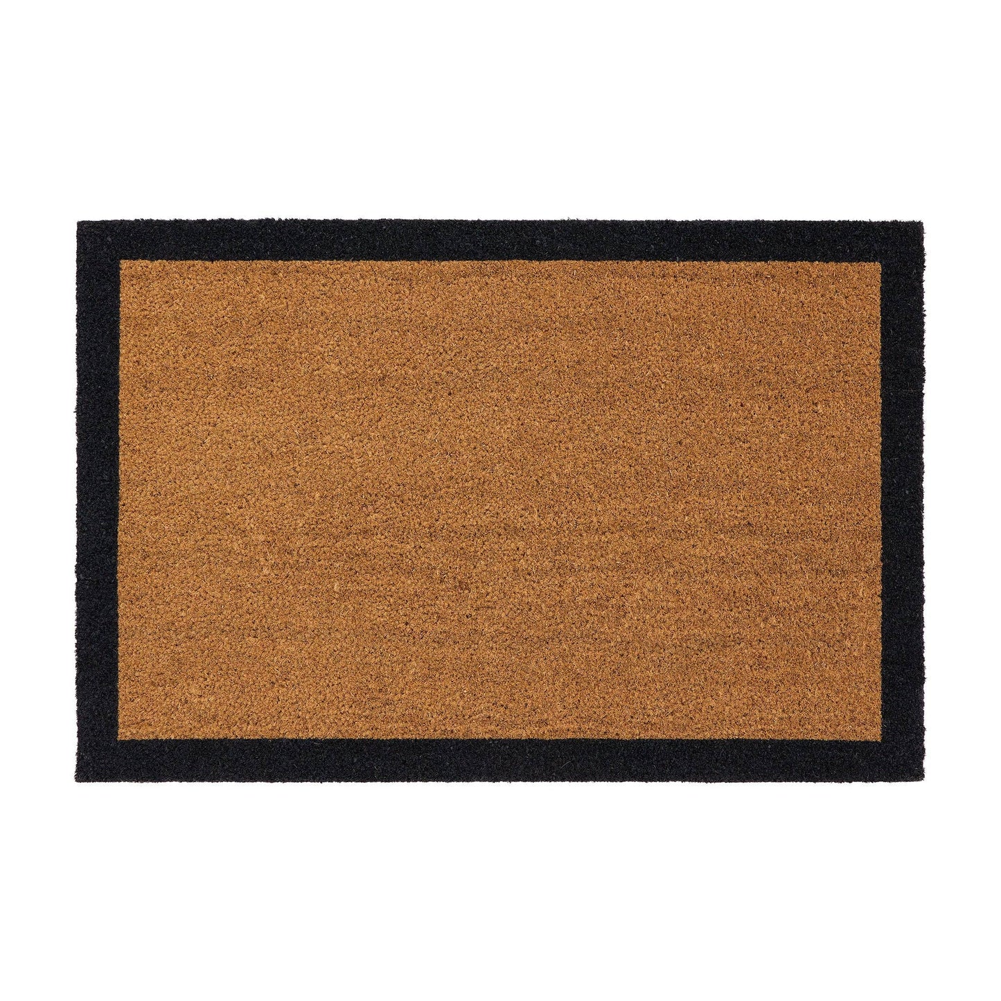 My Mat Printed Coir Border Black: 45x75
