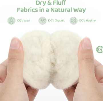 Dryer Balls Wool Dryer balls Set Of 6 + Bag
