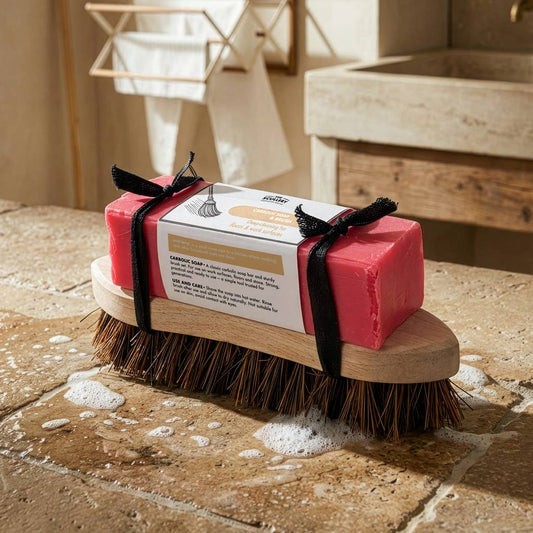 THE SCULLERY - 450G CARBOLIC SOAP & BRUSH