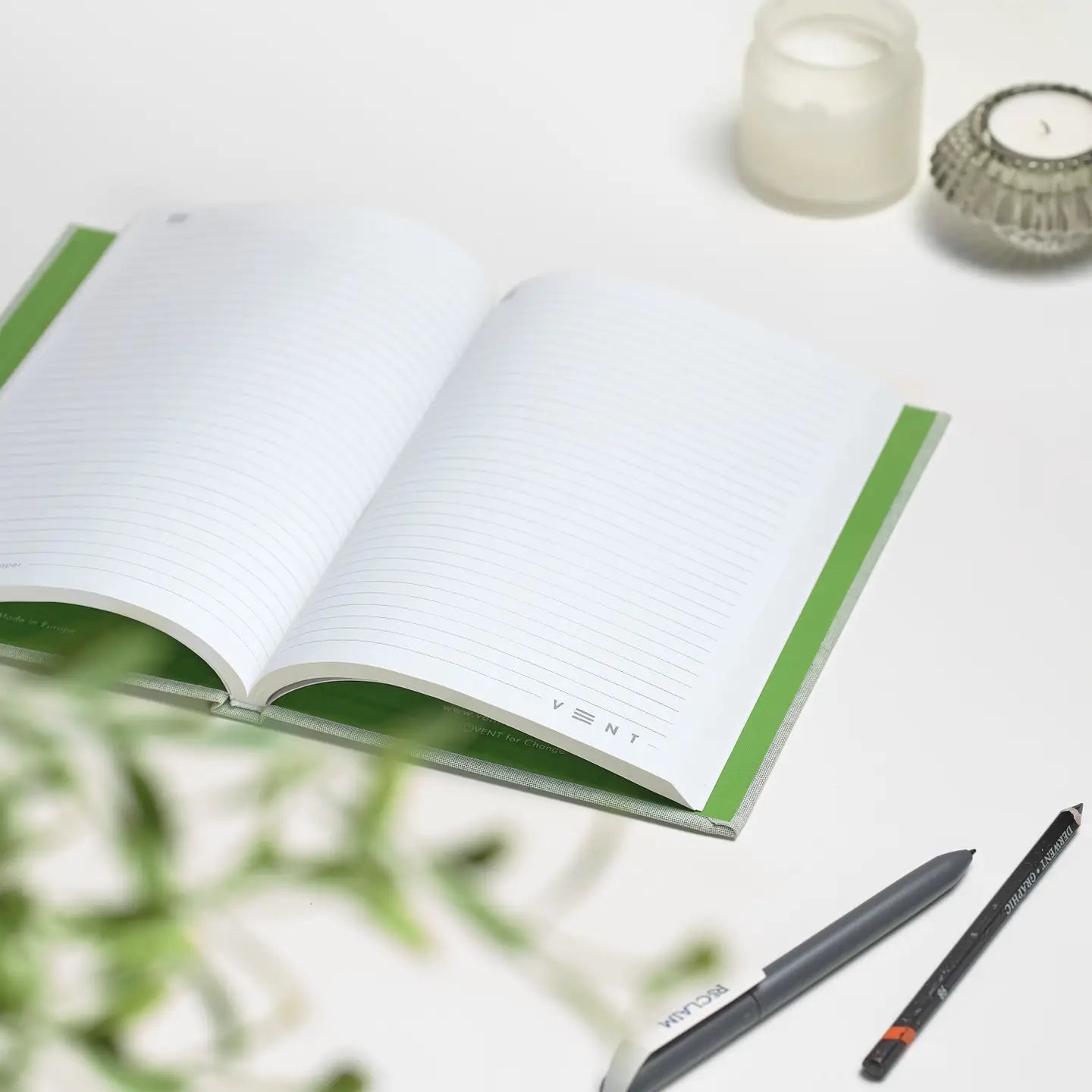 Notebook A5 Recycled Ocean Waste - Algae